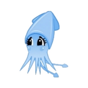 Blue Squid Kid